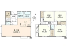 【東京都/町田市成瀬台】町田市成瀬台4丁目新築戸建　1号棟 間取り図