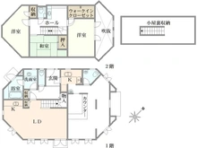 【東京都/町田市金井】町田市金井7丁目　戸建 間取り図