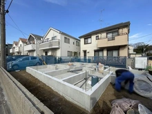 【東京都/町田市三輪町】町田市三輪町 新築戸建て 建築中の外観