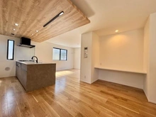 【神奈川県/横浜市中区豆口台】横浜市中区豆口台　新築戸建 リビング・ダイニング