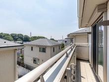 【神奈川県/横浜市港北区篠原西町】横浜市港北区篠原西町　戸建 バルコニー