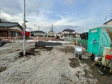 【神奈川県/横浜市瀬谷区阿久和西】横浜市瀬谷区阿久和西4丁目　3号棟 建築中の外観：全4区画3号棟