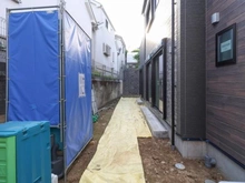【神奈川県/横浜市保土ケ谷区法泉】保土ヶ谷区法泉3丁目　新築戸建 敷地内