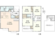 【神奈川県/横浜市旭区善部町】旭区善部町　新築戸建3号棟（全3棟） 間取り図