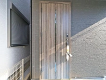 【神奈川県/横浜市旭区白根】旭区白根6丁目　新築戸建　1号棟/全2棟 玄関：1号棟（全２棟）