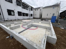 【神奈川県/横浜市旭区今宿町】旭区今宿町新築戸建 建築中の外観