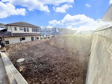 【神奈川県/横浜市旭区さちが丘】横浜市旭区さちが丘戸建て 現地（建築前）：奥側