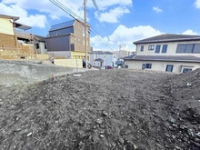 【神奈川県/横浜市旭区さちが丘】横浜市旭区さちが丘戸建て 現地（建築前）：奥側
