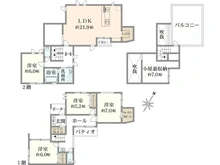 【神奈川県/横浜市保土ケ谷区権太坂】保土ヶ谷区権太坂3丁目　新築戸建 間取り図