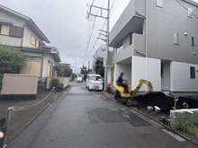 【神奈川県/相模原市中央区矢部】相模原市中央区矢部新築戸建1号棟／全3棟 前面道路
