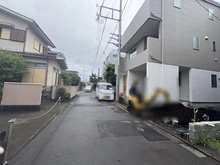 【神奈川県/相模原市中央区矢部】相模原市中央区矢部新築戸建2号棟／全3棟 前面道路