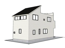 【神奈川県/横浜市緑区東本郷】横浜市緑区東本郷2丁目新築戸建（2号棟） 完成予想図：【全2棟】
図面を基に描き起したもので、実際とは多少異なる場合があります。