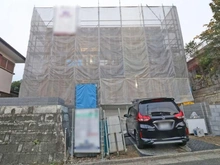 【神奈川県/横浜市栄区桂台北】栄区桂台北　新築戸建 建築中の外観