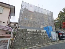 【神奈川県/横浜市栄区桂台北】栄区桂台北　新築戸建 建築中の外観