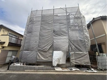 【神奈川県/横浜市保土ケ谷区上菅田町】保土ケ谷区上菅田町　新築戸建 建築中の外観
