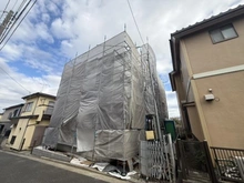 【神奈川県/横浜市保土ケ谷区上菅田町】保土ケ谷区上菅田町　新築戸建 建築中の外観
