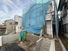 【神奈川県/横浜市港南区下永谷】横浜市港南区下永谷5丁目　新築戸建 建築中の外観