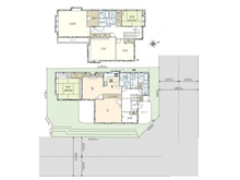 【神奈川県/横浜市磯子区栗木】横浜市磯子区栗木2丁目　戸建 間取り図