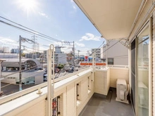 【神奈川県/横浜市神奈川区松見町】神奈川区松見町4丁目　中古戸建 眺望：2階　バルコニーからの眺望　南向き　陽当たり良好