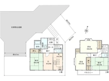 【神奈川県/横浜市南区別所】南区別所2丁目　中古戸建 間取り図