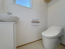 【神奈川県/藤沢市辻堂】藤沢市辻堂5丁目　新築戸建て トイレ