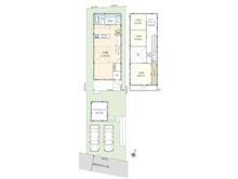 【神奈川県/藤沢市辻堂】藤沢市辻堂5丁目　新築戸建て 間取り図