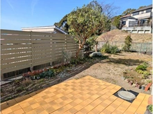 【神奈川県/藤沢市片瀬山】藤沢市片瀬山2丁目 二世帯住宅 庭