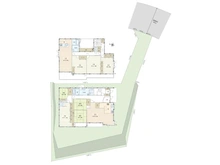 【神奈川県/藤沢市片瀬山】藤沢市片瀬山2丁目 二世帯住宅 間取り図