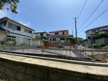 【神奈川県/鎌倉市腰越】鎌倉市腰越　新築戸建　全1棟 建築中の外観
