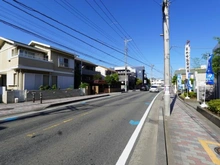 【神奈川県/茅ヶ崎市中海岸】茅ヶ崎市中海岸4丁目　一戸建 前面道路
