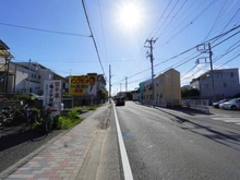 【神奈川県/茅ヶ崎市中海岸】茅ヶ崎市中海岸4丁目　一戸建 前面道路