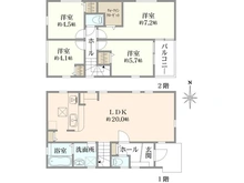 【神奈川県/大和市福田】大和市福田15期　2号棟 間取り図