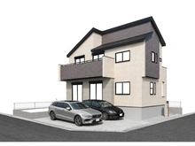 【神奈川県/藤沢市西富】藤沢市西富2丁目　新築戸建 完成予想図：図面を基に描き起したもので、実際とは多少異なる場合があります。