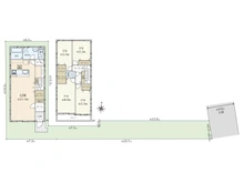 【神奈川県/藤沢市亀井野】藤沢市亀井野 新築戸建 3号棟 間取り図