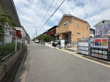 【神奈川県/茅ヶ崎市高田】茅ヶ崎市高田3丁目　新築戸建 前面道路