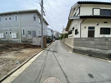 【神奈川県/藤沢市鵠沼海岸】藤沢市鵠沼海岸6丁目 新築戸建 前面道路