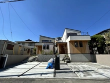【神奈川県/藤沢市辻堂東海岸】藤沢市辻堂東海岸1丁目　新築戸建て　A号棟/全2棟 外観：全2棟左側A棟≪完成済≫