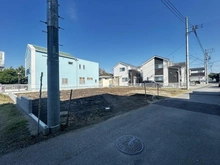 【神奈川県/相模原市中央区上溝】相模原市中央区上溝7丁目 新築戸建1号棟/全3棟 現地(建築前):全3棟現場