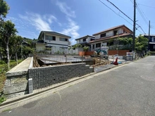 【神奈川県/鎌倉市腰越】鎌倉市腰越　新築戸建　全1棟 建築中の外観