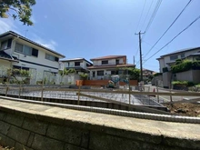 【神奈川県/鎌倉市腰越】鎌倉市腰越　新築戸建　全1棟 建築中の外観