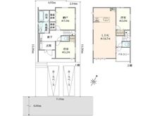 【神奈川県/藤沢市辻堂東海岸】藤沢市辻堂東海岸3丁目 新築戸建て No.2/全2区画 間取り図