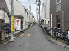 【東京都/新宿区北新宿】新宿区北新宿3丁目　戸建 前面道路