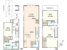 【東京都/文京区向丘】セキュレア文京向丘2丁目　戸建 間取り図