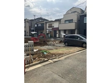 【東京都/北区十条仲原】北区十条仲原三丁目　新築戸建　1号棟 現地（建築前）：全3区画　1号棟部分