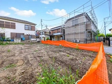【東京都/足立区伊興】足立区伊興4丁目　新築戸建　1号棟 現地（建築前）：全2棟