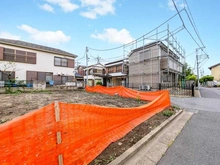 【東京都/足立区伊興】足立区伊興4丁目　新築戸建　1号棟 現地（建築前）：全2棟