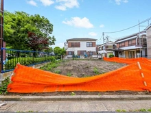 【東京都/足立区伊興】足立区伊興4丁目　新築戸建　2号棟 現地（建築前）：全2棟　左：2号棟　右：1号棟