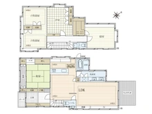 【東京都/世田谷区下馬】世田谷区下馬5丁目　一戸建て 間取り図