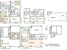【東京都/渋谷区西原】渋谷区西原三丁目　戸建 間取り図