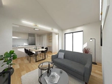 【東京都/世田谷区瀬田】世田谷区瀬田四丁目　新築戸建 内装完成予想図（LD）：内装完成予想図に掲載されている家具調度品等は価格に含まれません。